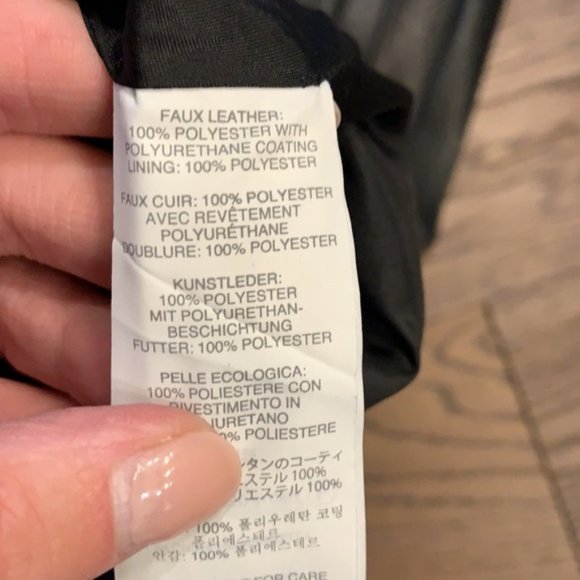 **SOLD** J. Crew faux leather skirt - Size 10 - Picture 8 of 8